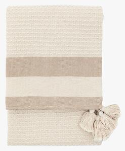 Oslo Textured Stripe Throw