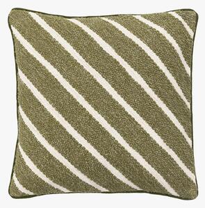 Strata Stripe Cushion in Olive