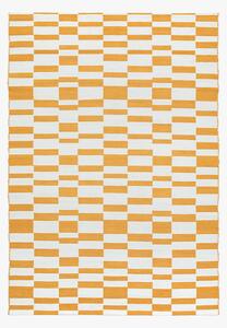 Cipher Jacquard Rug in Mustard, Large