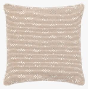 Ivy Woven Cushion in Taupe