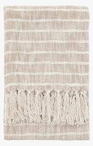 Harbour Stripe Throw in Sand