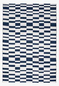 Cipher Jacquard Rug in Blue, Medium