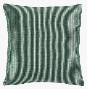 Aluna Pinstripe Cushion in Green