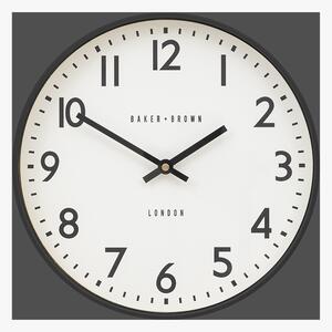 Ezra Wall Clock in Black