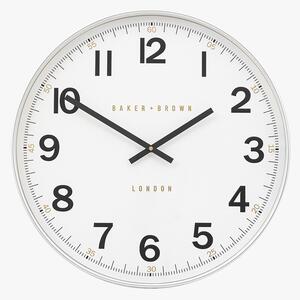 Hugo Wall Clock in Chrome