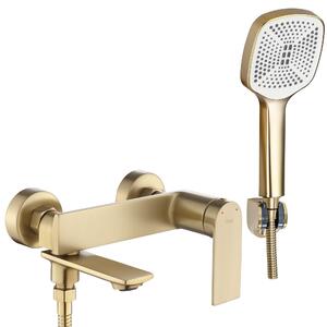 Bath faucet REA STORM Brush Gold