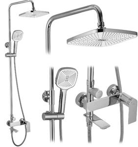 Shower set REA STORM CHROME