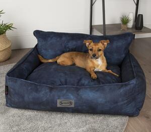 Scruffs & Tramps Dog Bed Kensington Size M 60x50 cm Navy