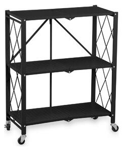 Shoe Rack Confortime Black Metal (70 x 34 x 87 cm)