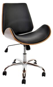 Chair DKD Home Decor Brown Black Silver 52 x 58,5 x 98 cm