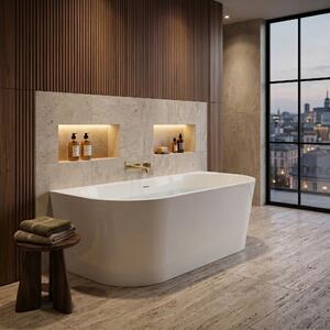 Wall acrylic bath CAPRI 170cm