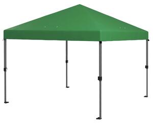 Outsunny Pop Up Gazebo 3x3m, Easy Setup Marquee Party Tent with One-Button Push, Adjustable Legs, Stakes, Ropes, Green