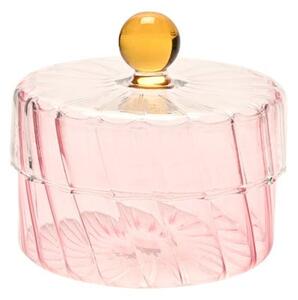 Hestia Handmade Coloured Glass Trinket Box