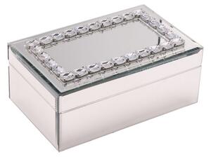 Hestia Crystal Rectangle Jewellery Box