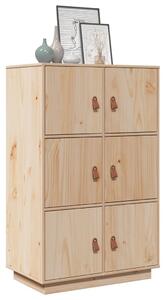 Highboard 67x40x108.5 cm Solid Wood Pine