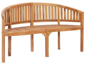 Banana Bench 151 cm Solid Teak Wood