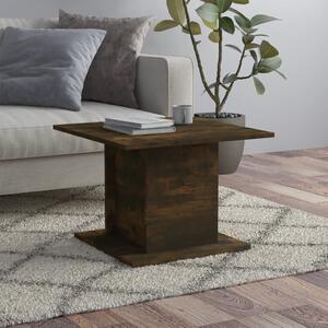 Coffee Table Smoked Oak 55.5x55.5x40 cm Engineered Wood