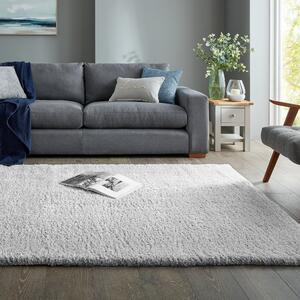 Cosy Soft Shaggy Rug Teddy Grey