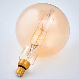 E27 filament LED bulb 8W 800 lm 1800K amber globe