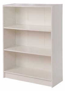 Enantial Low Wide Bookcase White