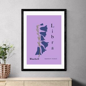 East End Prints Libra by Miho Art Studio Purple