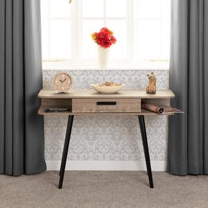 Saxton 1 Drawer Console Table Mid Oak (Brown)
