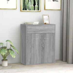 Sideboard Grey Sonoma 60x30x75 cm Engineered Wood