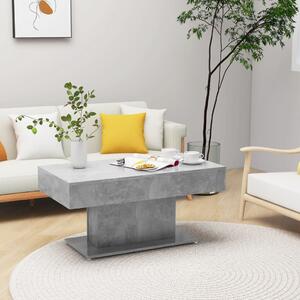 Coffee Table Concrete Grey 96x50x45 cm Engineered Wood