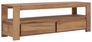 TV Cabinet 120x30x40 cm Solid Teak Wood