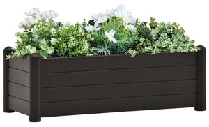 Garden Raised Bed PP Anthracite 100x43x35 cm