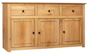 Sideboard 135x40x80 cm Solid Pinewood Panama Range