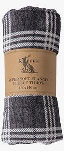 Jericho Rolled Up Throw in Grey