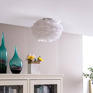 Lindby Heven ceiling light feathers Ø 35 cm