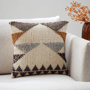 Multi Triangle Cotton Cushion MultiColoured