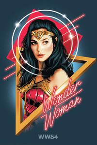 Art Print Wonder Woman - Welcome to the 80s