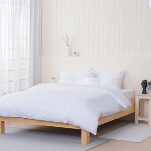 Ella Cotton - White Duvet Cover, King