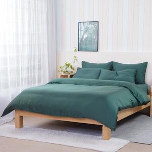 Ackly Bamboo - Royal Green Duvet Cover, King