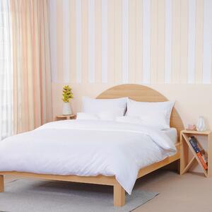 Ackly Bamboo - White Duvet Cover, Super King