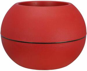 Planter Riviera D40 Ball Red Granite Ø 40 cm