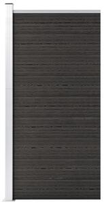 Fence Panel WPC 95x186 cm Grey