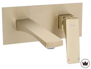 Wall Mounted faucet PREMIUM REA Joe Brush Gold