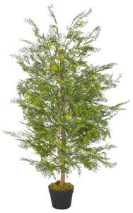 Artificial Plant Cypress Tree with Pot Green 120 cm