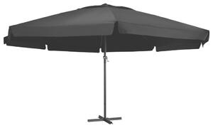 Garden Parasol with Aluminium Pole 500 cm Black