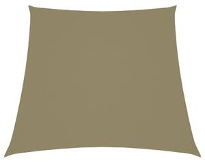 Sunshade Sail Oxford Fabric Trapezium 4/5x4 m Beige