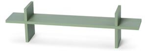 Wall shelf - Pinewood. 60 x 16.2 x 12 cm. - Moss Green - Søstrene Grene
