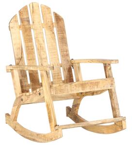 Garden Rocking Chair Solid Mango Wood