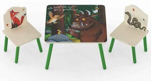 Gilbert Wooden Forest Theme Table And 2 Chairs In Multicolour