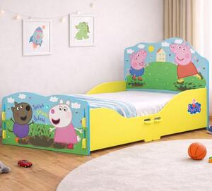 Peekskill Wooden Toddler Bed In Multicolour