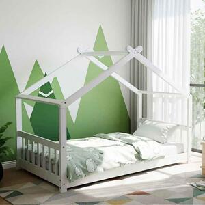 Joliette Wooden Single Cottage Bed In White