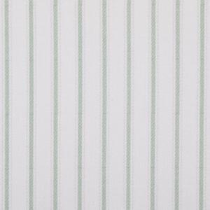 Printed Ticking Stripe Fabric Lining Sage